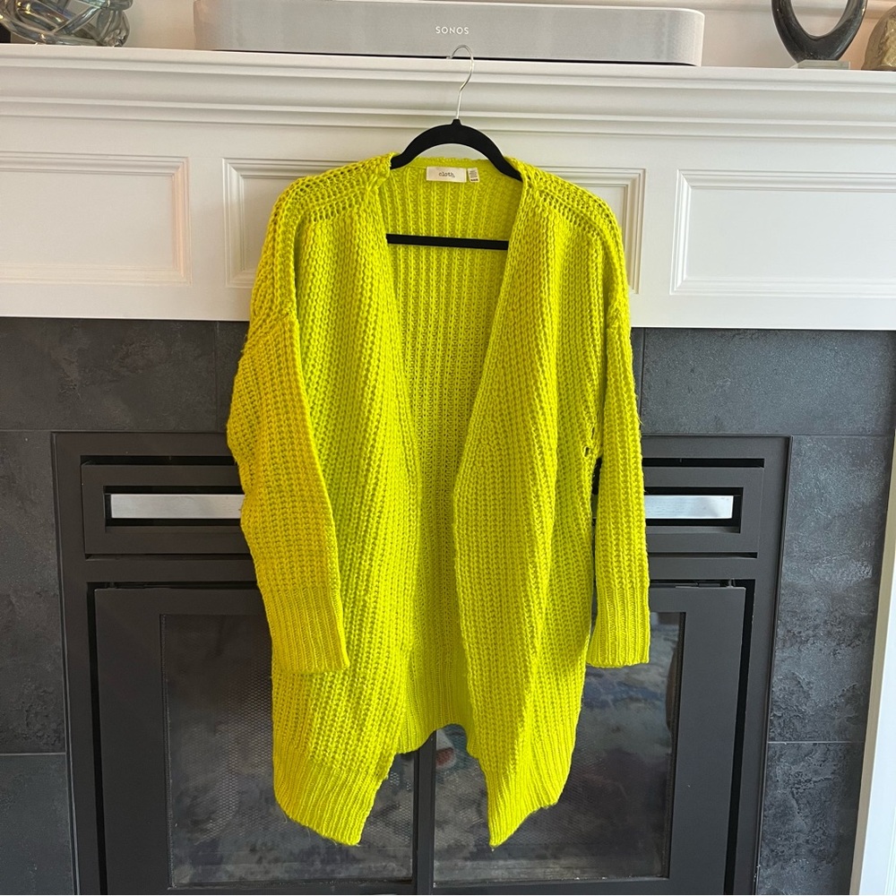 Bright Yellow Women's Sweater